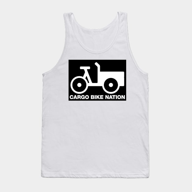 Cargo Bike Nation - Three-wheeler Tank Top by coolville